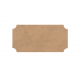 Tablita MDF 25x12x0.4 cm - Avenue M - Blank