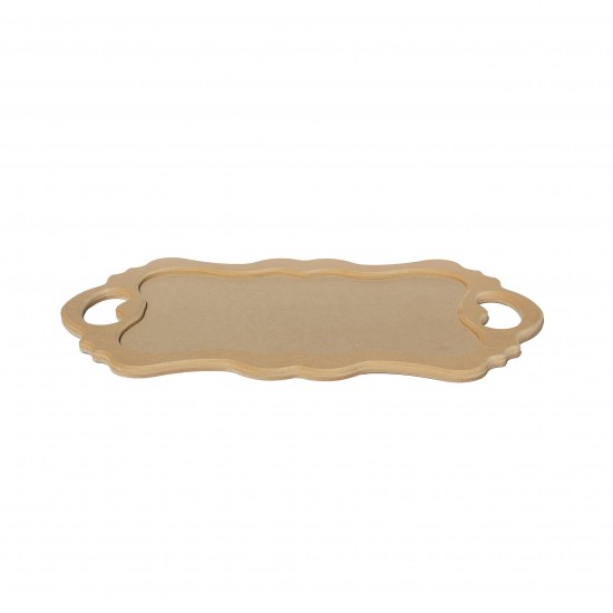 Tava MDF Royal - Gatitul Miresei - Tavita Mot - 40x24 cm - Blank