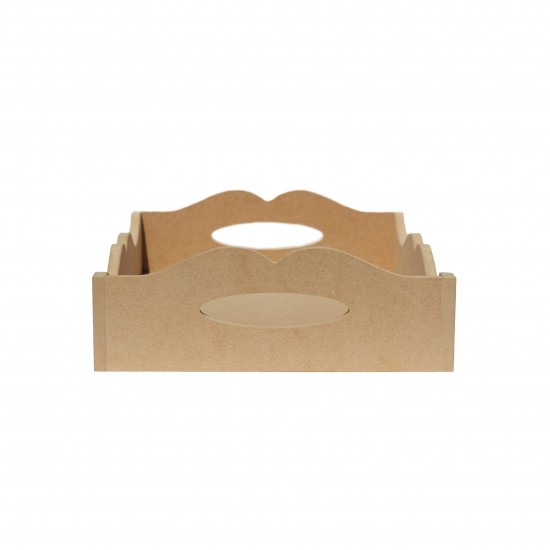 Tava MDF A4+ pentru Gatitul Miresei - Tavita Mot - T6 - A4+ Blank