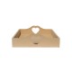 Tava Blank MDF - Model Inima - Interior A4