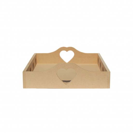 Tava MDF A4 pentru Gatitul Miresei - Tavita Mot - T9 - A4 Blank