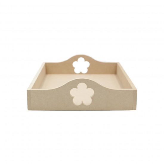 Tava Blank MDF - Model Floare - Interior A4