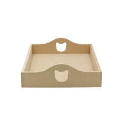 Tava Blank MDF - Model Pisica - Interior A4