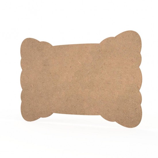 Tablita MDF - 40x26x0.4 cm - 011-L - Blank