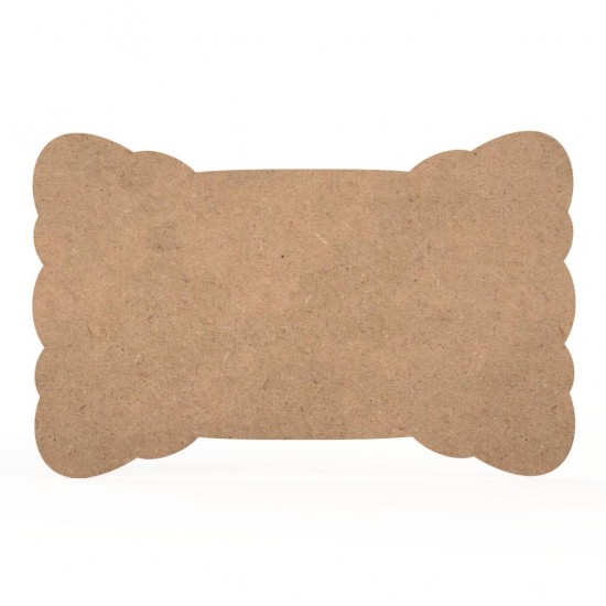 Tablita MDF - 40x26x0.4 cm - 011-L - Blank