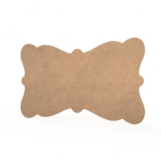 Tablita MDF - 40x22x0.4 cm - 012-L - Blank