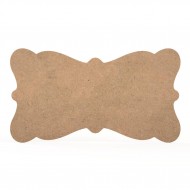 Tablita MDF - 40x22x0.4 cm - 012-L - Blank