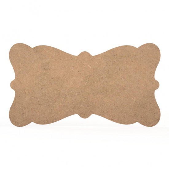 Tablita MDF - 40x22x0.4 cm - 012-L - Blank