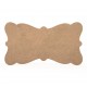 Tablita MDF - 40x22x0.4 cm - 012-L - Blank