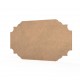 Tablita MDF - 40x22x0.8 cm - 014-XL - Blank