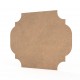 Tablita MDF - 40x32x0.4 cm - 015-L - Blank