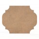 Tablita MDF - 40x32x0.4 cm - 015-L - Blank