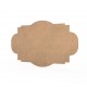Tablita MDF - 40x24x0.4 cm - 016-L - Blank