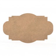 Tablita MDF - 40x24x0.8 cm - 016-XL - Blank