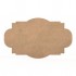 Tablita MDF - 40x24x0.8 cm - 016-XL - Blank