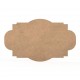 Tablita MDF - 40x24x0.4 cm - 016-L - Blank