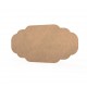 Tablita MDF - 40x19x0.4 cm - 017-L - Blank