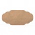 Tablita MDF - 40x19x0.4 cm - 017-L - Blank