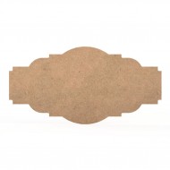 Tablita MDF 40x20x0.8 cm - 020-XL - Blank