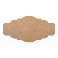 Tablita MDF 40x20x0.8 cm - 020-XL - Blank