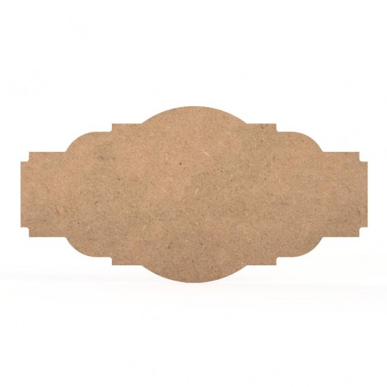 Tablita MDF 40x20x0.8 cm - 020-XL - Blank