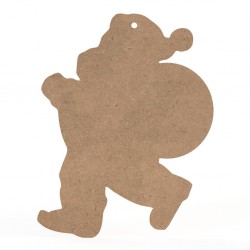 Tablita MDF 40x32x0.8 cm - Mos Craciun XL - Blank