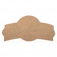 Tablita MDF 40x20x0.4 cm - 028-L - Blank
