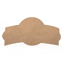 Tablita MDF 40x20x0.8 cm - 028-XL - Blank