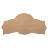 Tablita MDF 40x20x0.8 cm - 028-XL - Blank