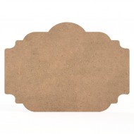 Tablita MDF 40x29x0.4 cm - 029-L - Blank