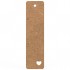 Semn Carte Blank 15x4 cm Inima Perforata Colt