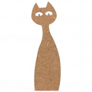 Semn Carte Blank 15x4 cm Pisica