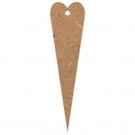 Semn Carte Blank 15x4 cm Inima