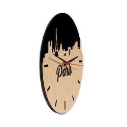 Ceas de Perete - Paris Skyline 