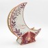 Suport Decorativ - Cutie Semiluna pentru Aranjamente Florale de Craciun – Personalizata cu Text -  Model Scena Nasterii - 22x19x6.5 cm