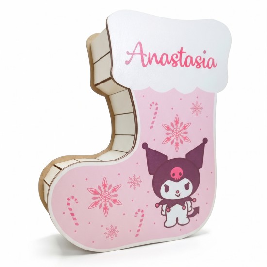 Suport Decorativ Cutie Cizmulita pentru Cadouri Mos Craciun - Mos Nicolae Personalizata cu Nume - Model Pisica - 25x22x8.5 cm Suport Decorativ Cutie Cizmulita pentru Cadouri Mos Craciun - Mos Nicolae Personalizata cu Nume - Model Pisica - 25x22x8.5 cm