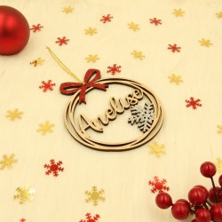 Ornament Brad cu Fulgisor - Personalizat 