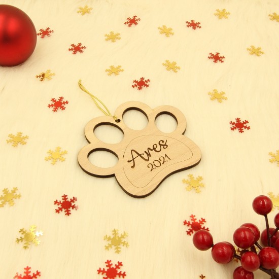 Ornament Brad Personalizat - Labuta