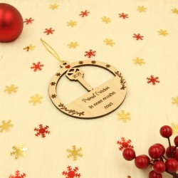 Ornament Brad Primul Craciun in noua Noastra Casa
