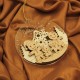 Ornament Brad Acril si Lemn - Familie de Turta Dulce - 4 membrii - Personalizat