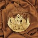 Ornament Brad Acril si Lemn - Familie de Turta Dulce - 4 membrii - Personalizat