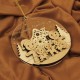 Ornament Brad Acril si Lemn - Familie de Turta Dulce - 5 membrii - Personalizat