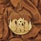 Ornament Brad Acril si Lemn - Familie Gnomi - 4 membrii - Personalizat