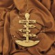 Ornament Brad Acril si Lemn - Semn Polul Nord - Familie - Personalizat