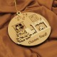 Ornament Brad Lemn - Cozy Room - Personalizat