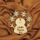 Ornament Brad Acril si Lemn - Om de Zapada - Familie - Personalizat