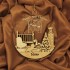 Ornament Brad Acril si Lemn - Primul meu Craciun - Personalizat