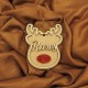 Ornament Brad Lemn - Renut - Personalizat