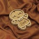 Ornament Brad Lemn - Baietel De Turta Dulce - Personalizat