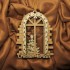 Ornament Brad Acril si Lemn - Fereastra Craciun Ghirlanda - Personalizat